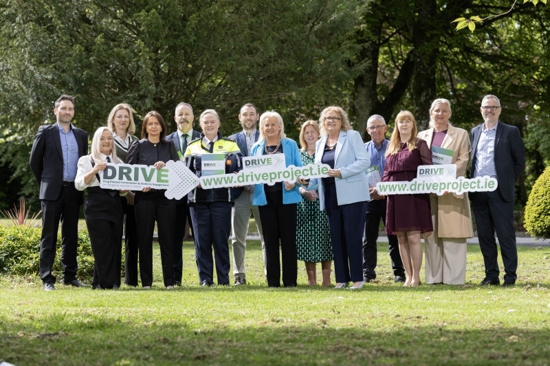Image of stakeholders at the DRIVE report launch